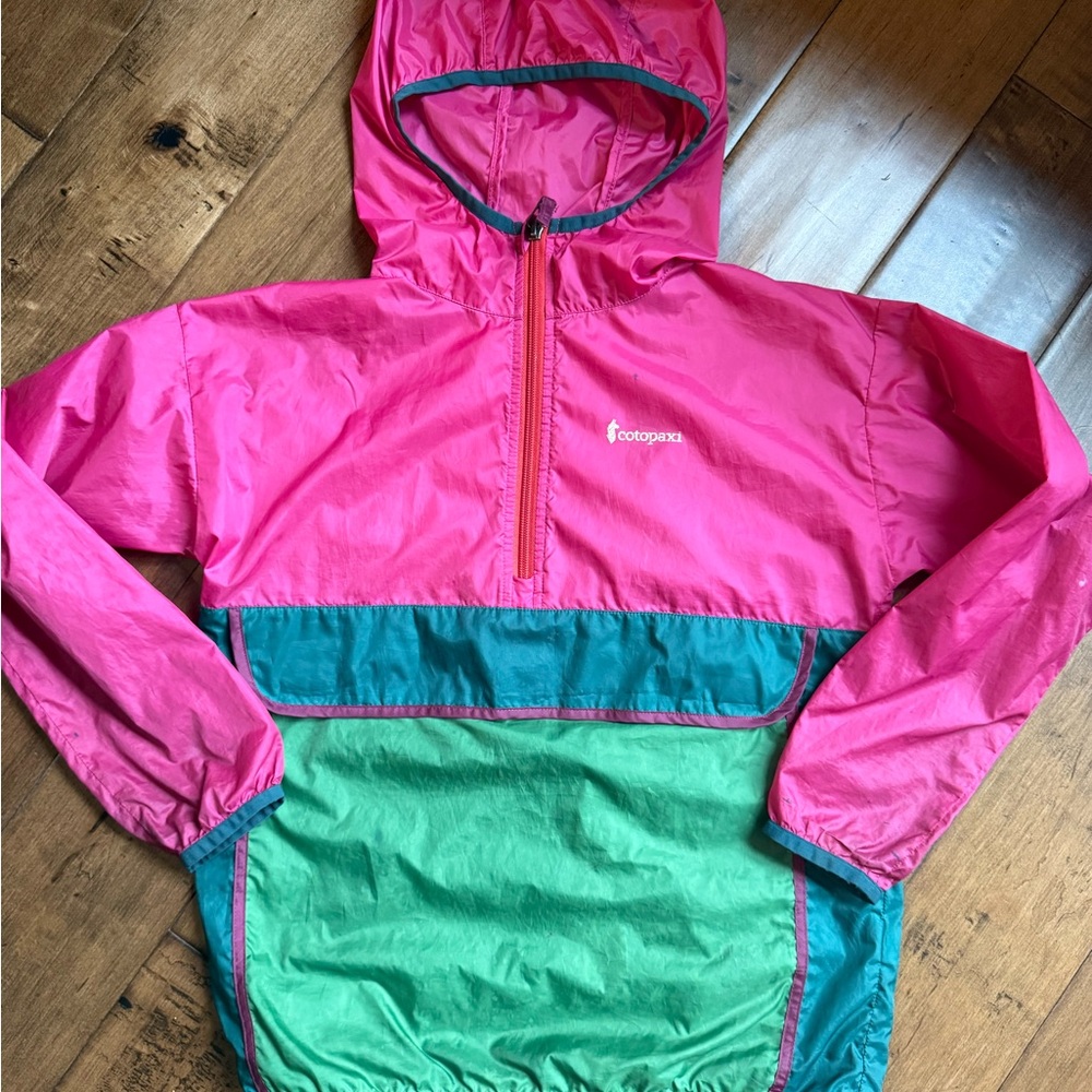 Cotopaxi Teca Half Zip Girls Rain jacket